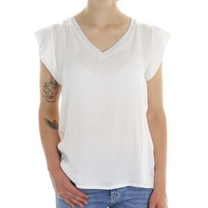 TOP SCOLLO V BIANCO